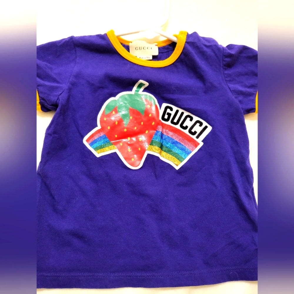 🔥  Toddler girls Gucci shirt sz 24m